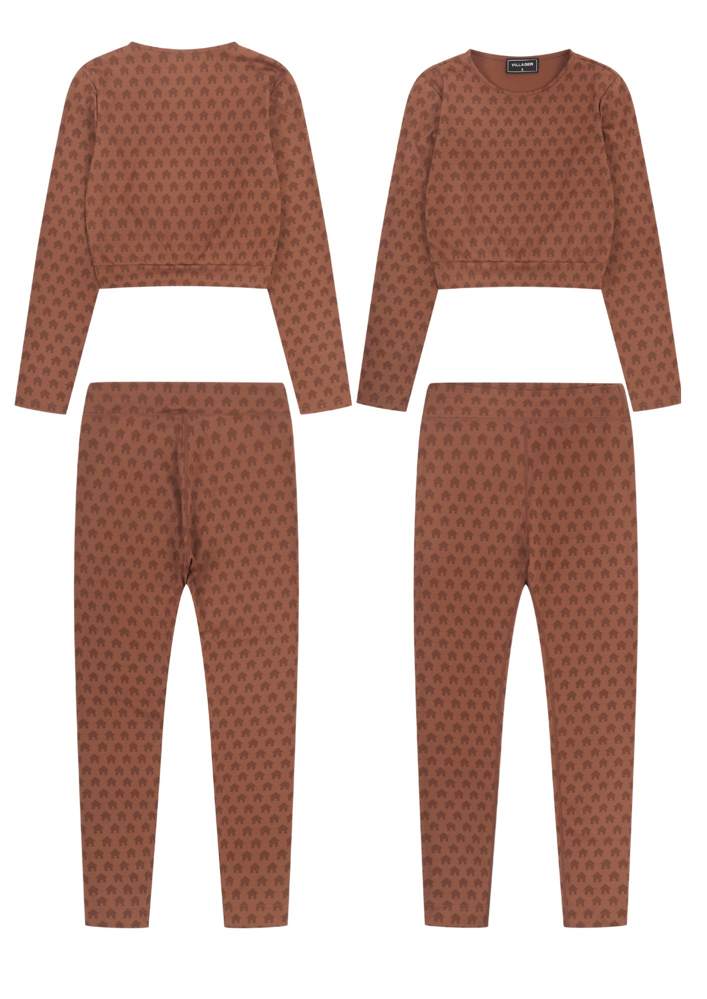 Villager Women’s Hut Monogram Athleisure Set