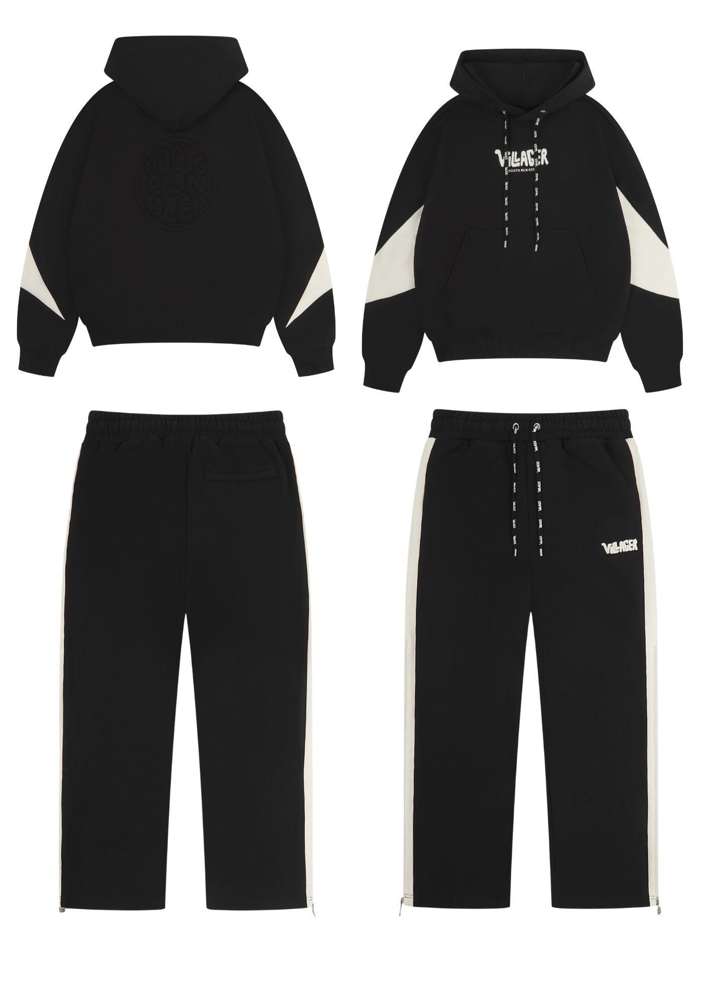 Roots Run Deep Women’s Sweatsuit Set - VLG250108-1-2