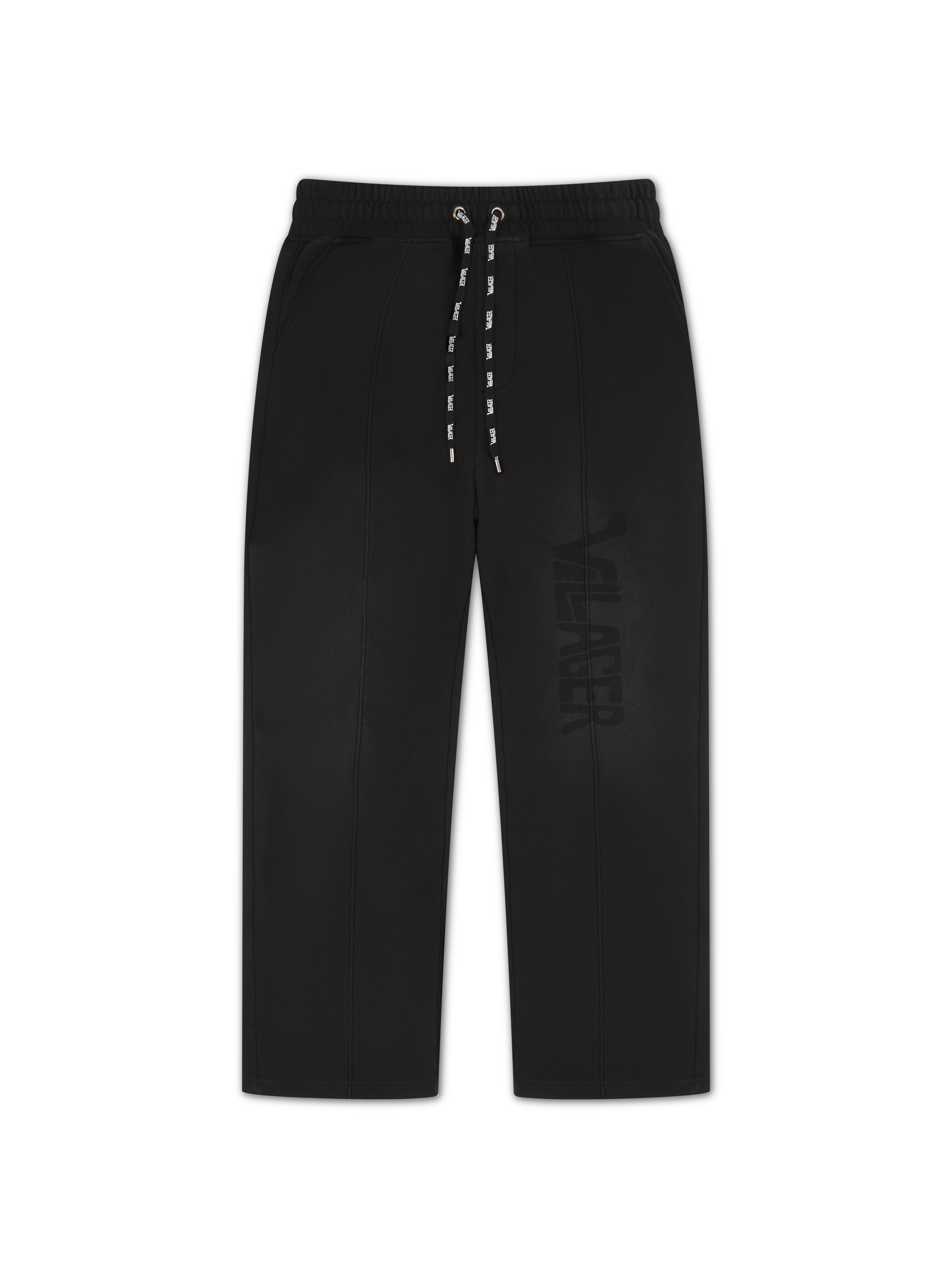 Villager Laser-Burn Straight-Leg Pants