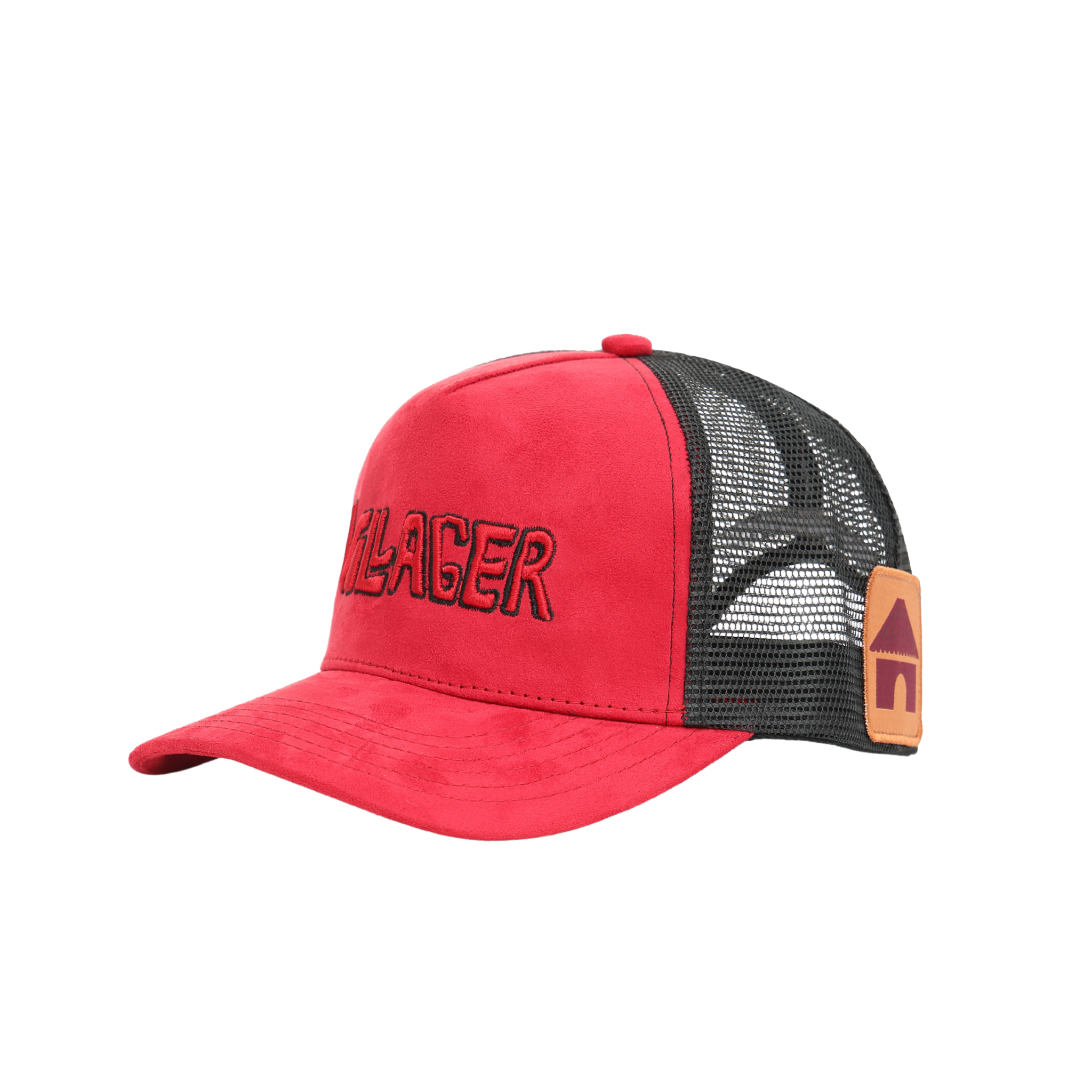 Villager Roots Trucker Hat – Suede & Mesh Snapback