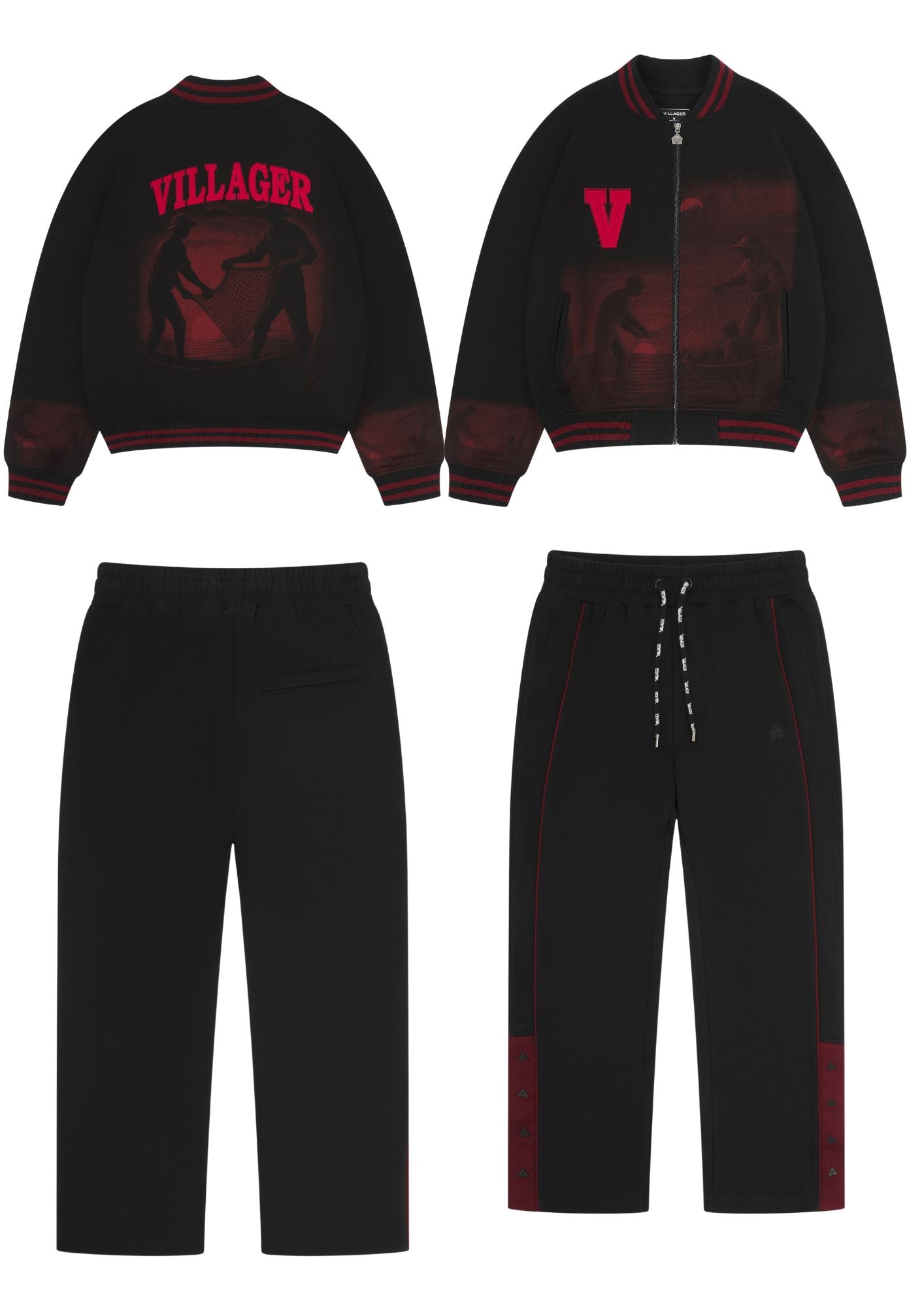 Villager Fishermen Heritage Varsity Set