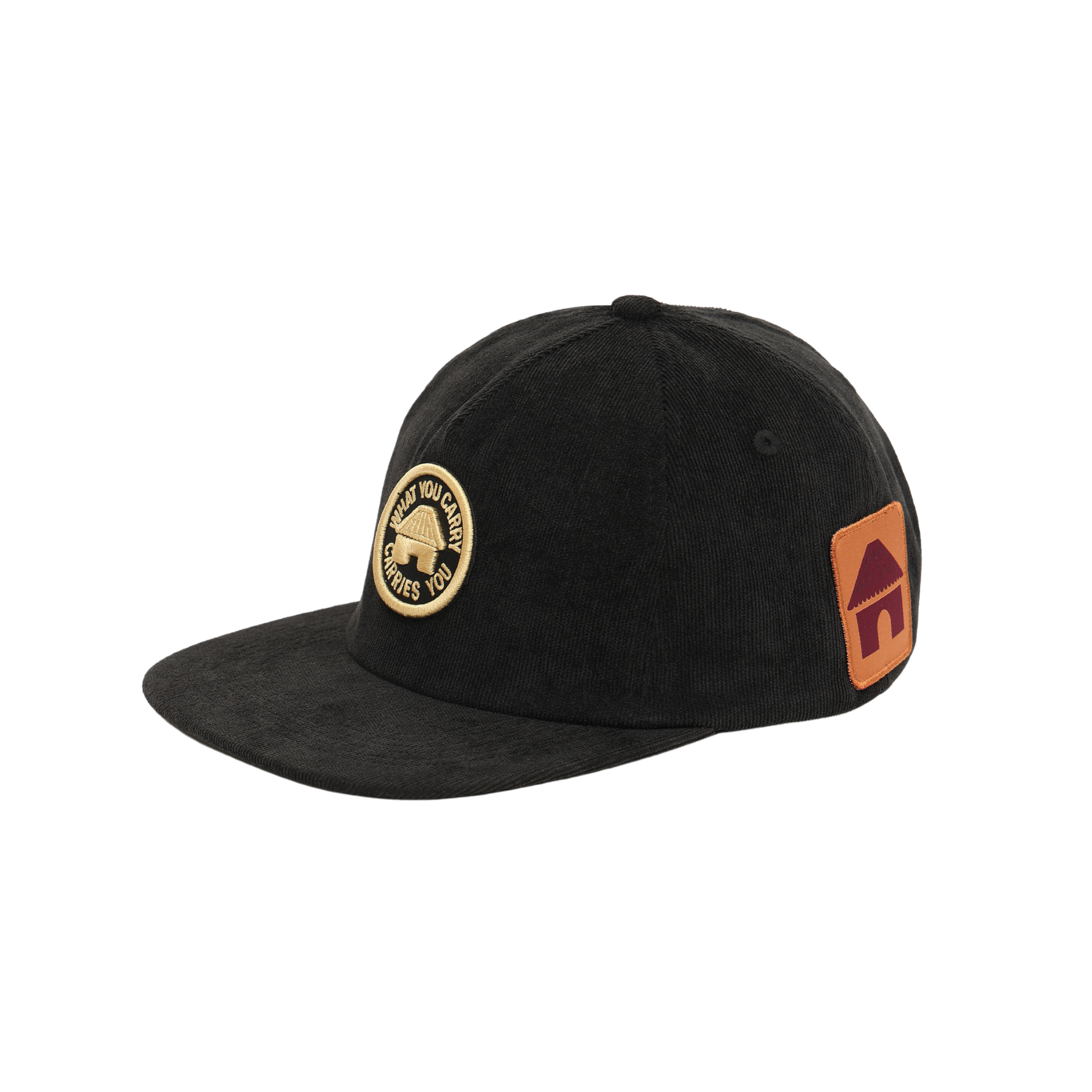 Villager Corduroy Strapback Cap