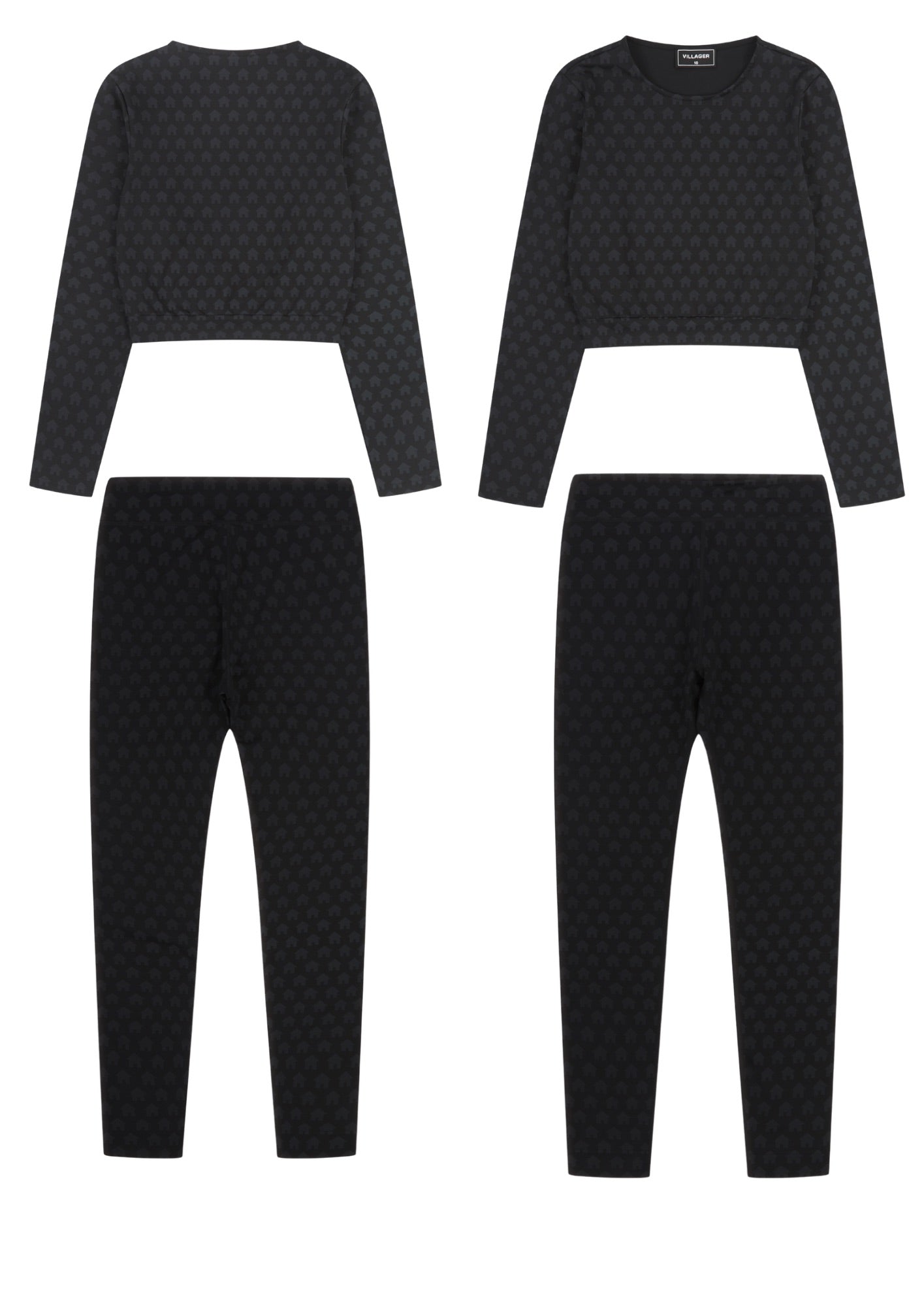 Villager Women’s Hut Monogram Athleisure Set