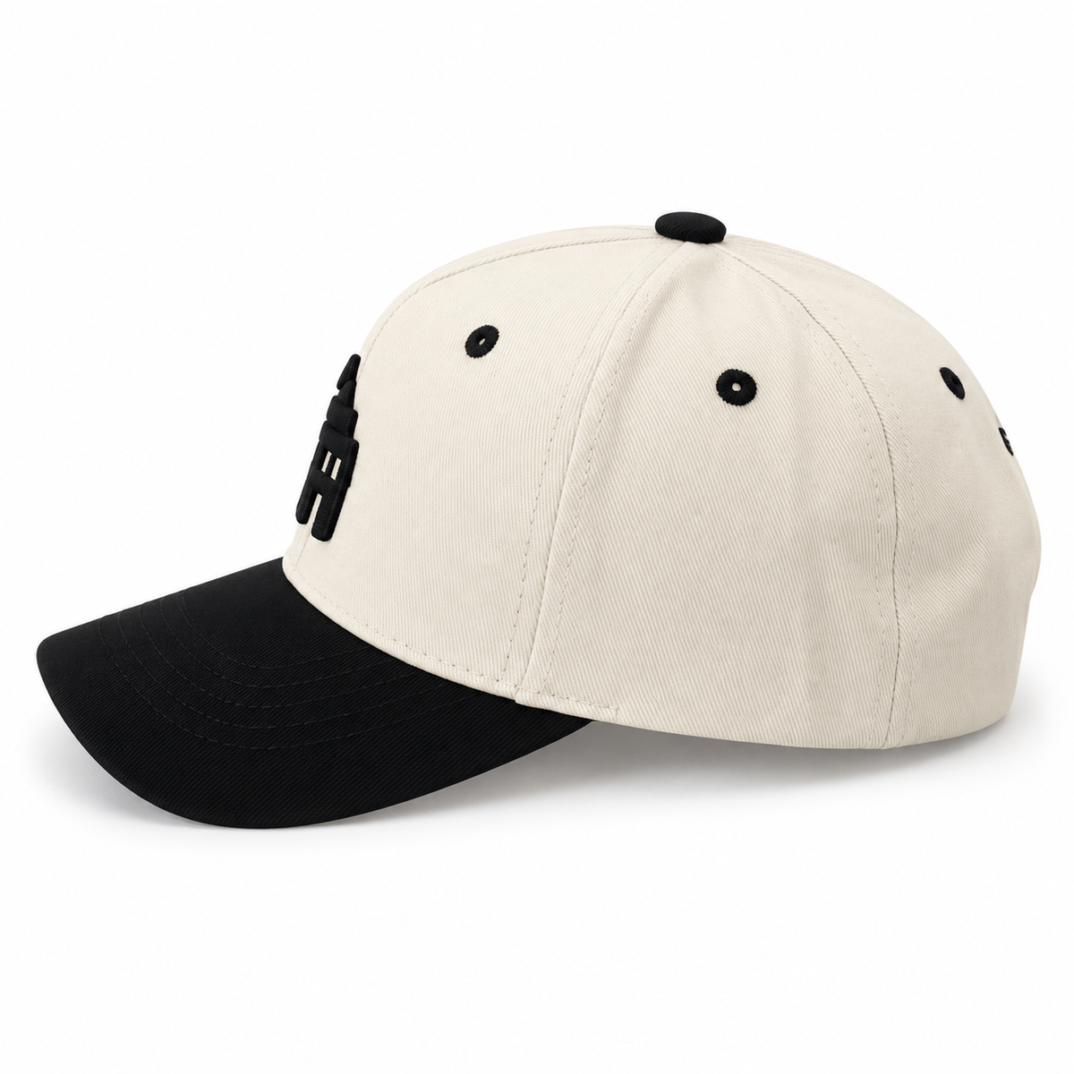 Villager Hutkeeper Snapback – Ivory / Black