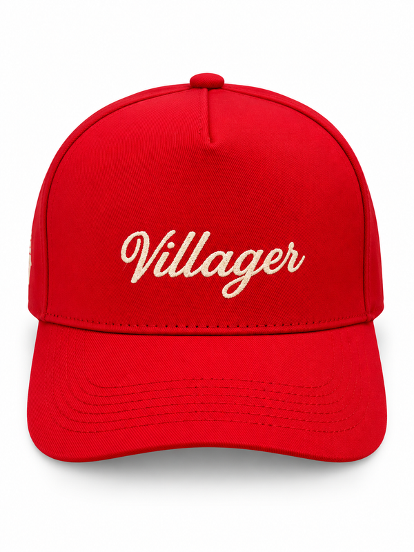 Villager Signature Cap - Red