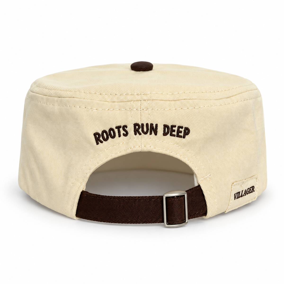 First Flight Hat – Cream and Chocolate