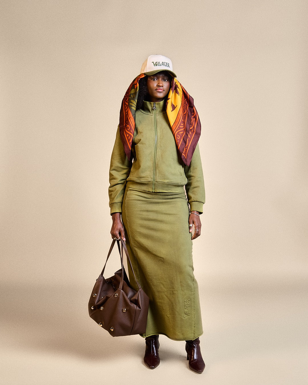 Villager Women’s Washed Olive Set