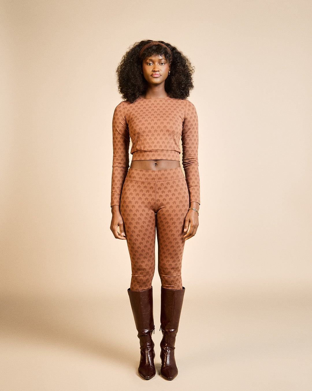 Villager Women’s Hut Monogram Athleisure Set