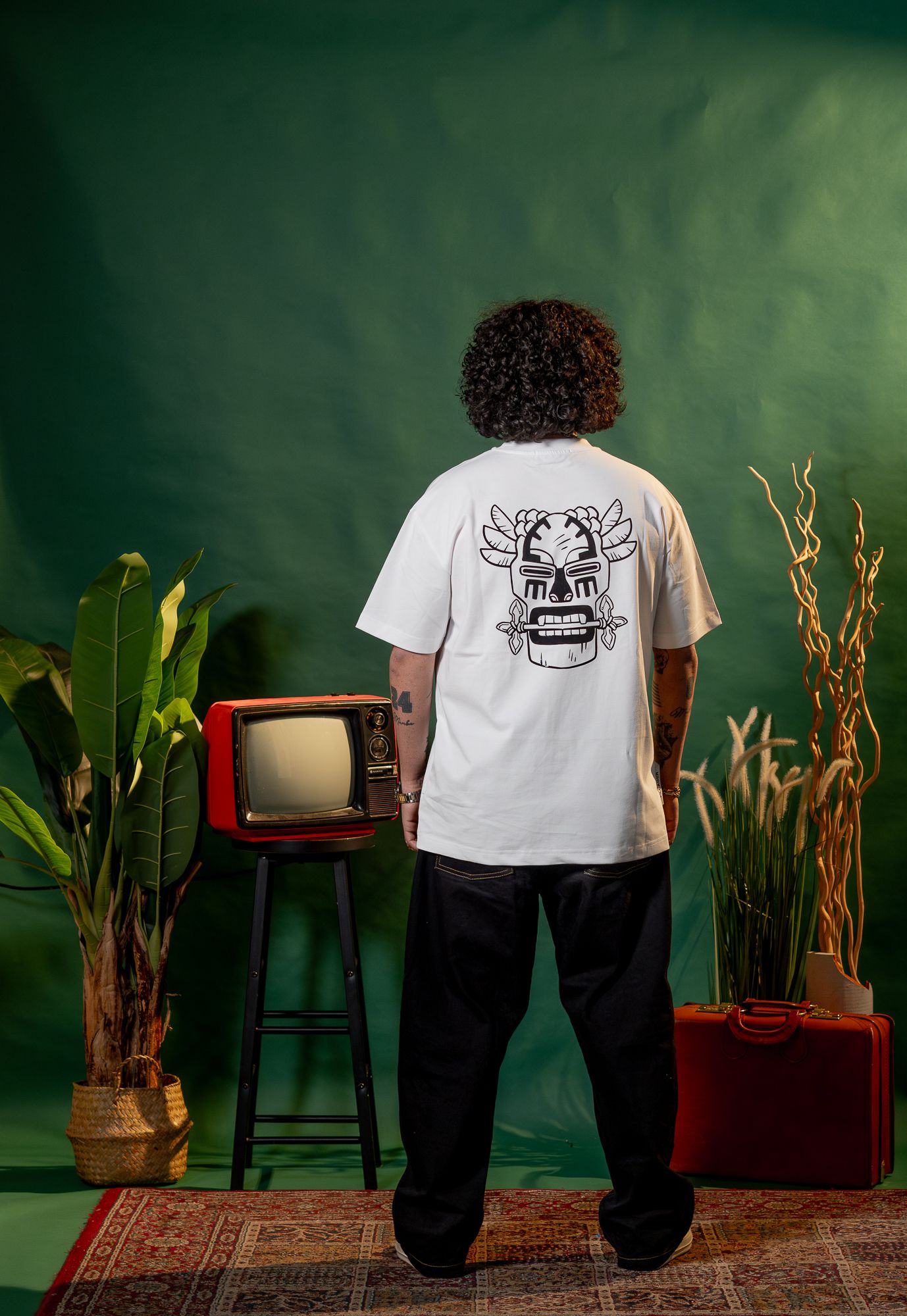 Tribal Mask Villager T-Shirt