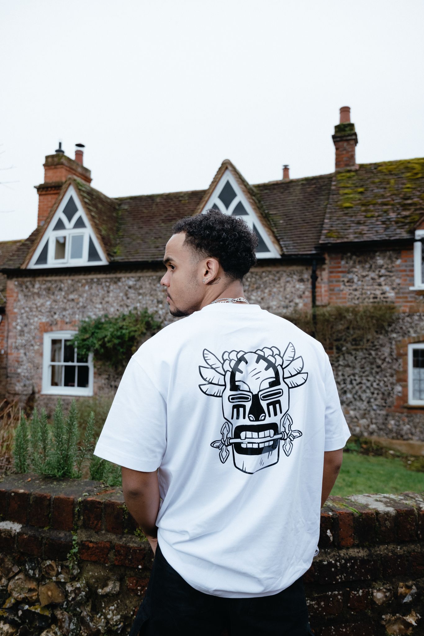Tribal Mask Villager T-Shirt