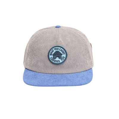 Stone Grey and Sky Blue