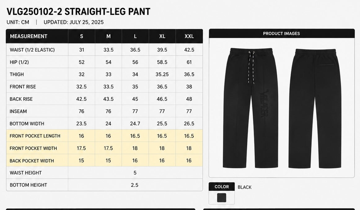 Villager Laser-Burn Straight-Leg Pants