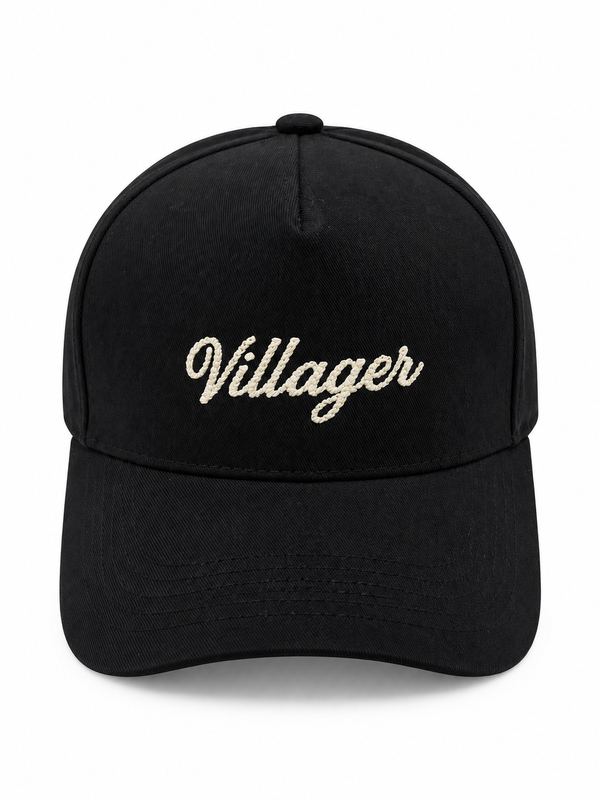 Villager Signature Cap - Black