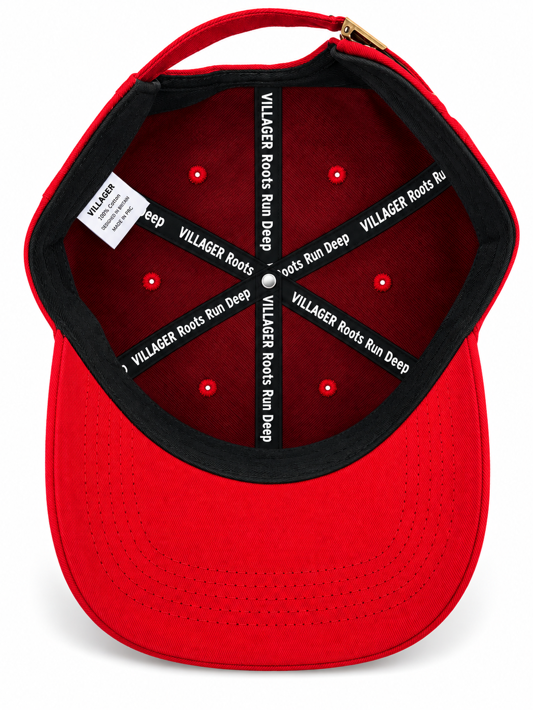 Villager Signature Cap - Red