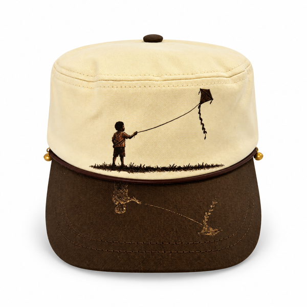 First Flight Hat – Cream and Chocolate